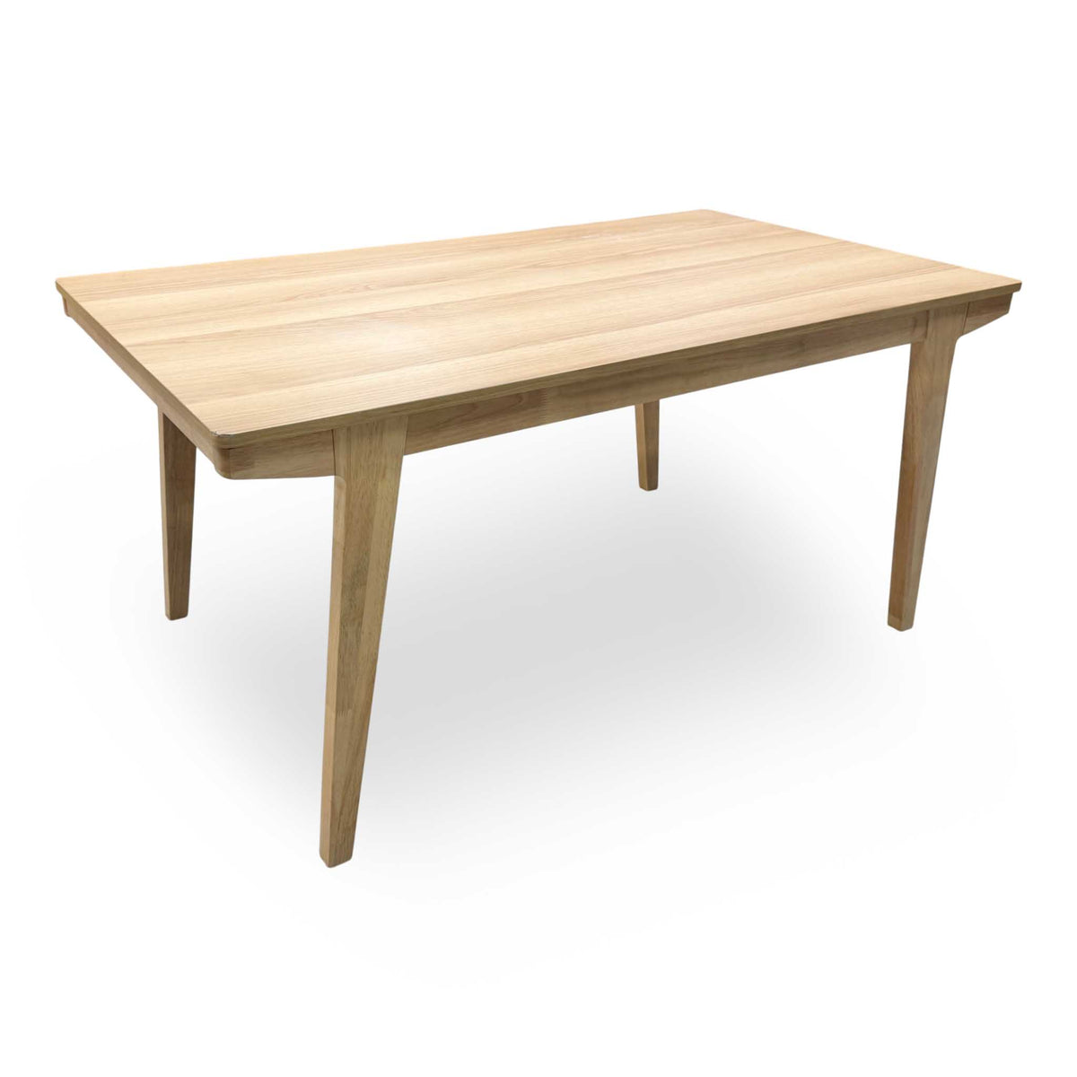 ‘Cooper’ Light Oak Veneer Large Dining Table