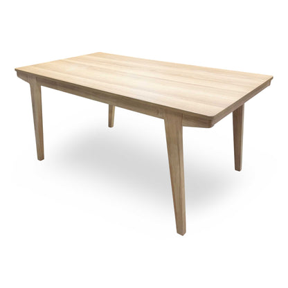 ‘Cooper’ Light Oak Veneer Large Dining Table