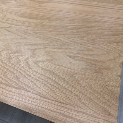 'Cooper' Light Oak Veneer Large Dining Table