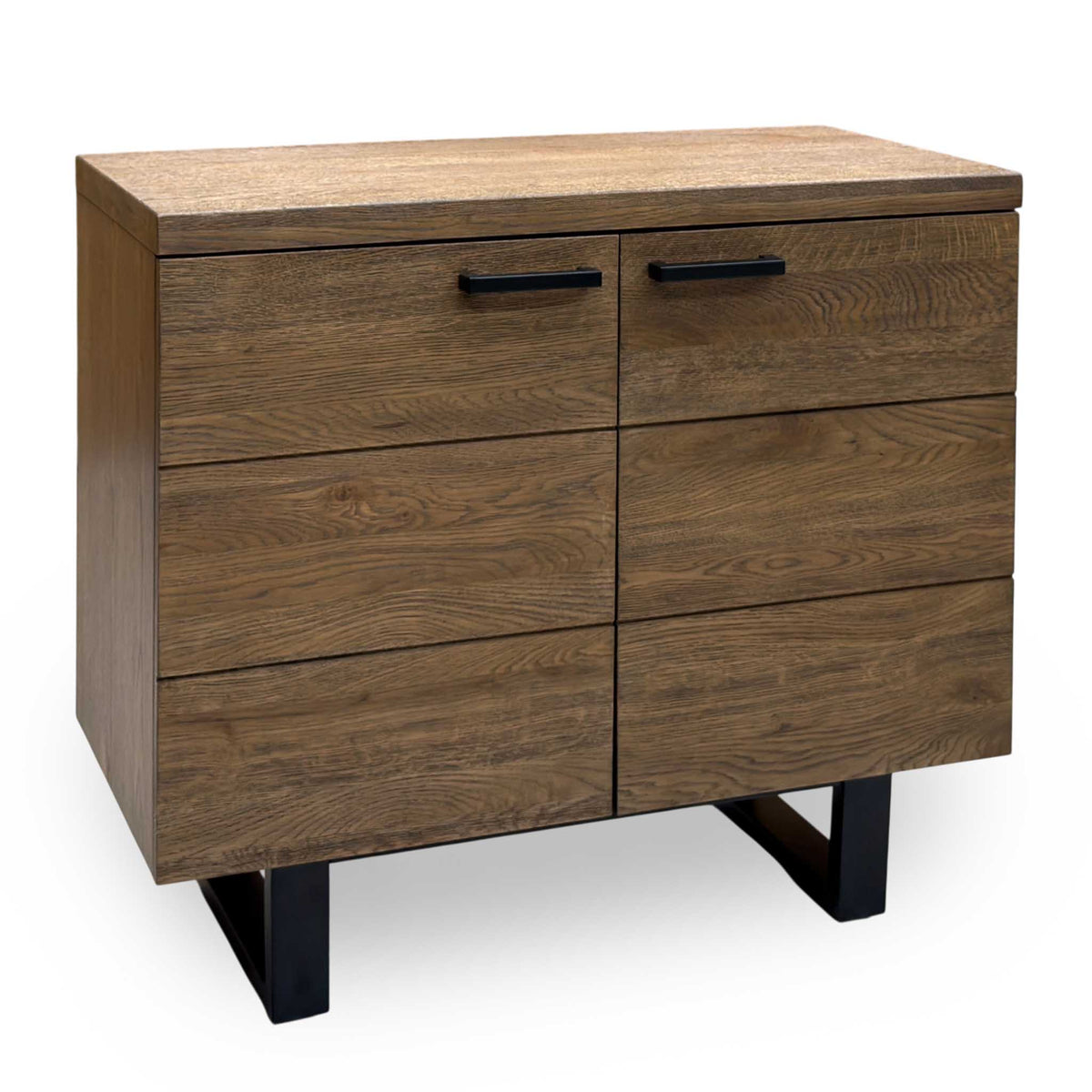 'Jupiter' Dark Oak Solid Oak 2 Door Sideboard