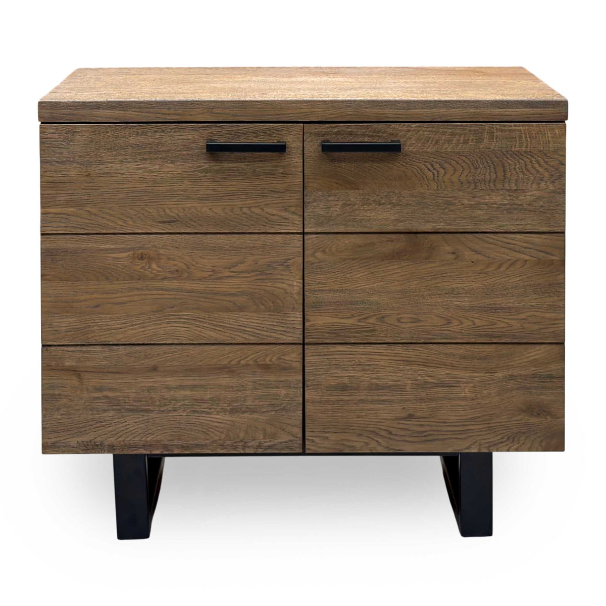 'Jupiter' Dark Oak Solid Oak 2 Door Sideboard