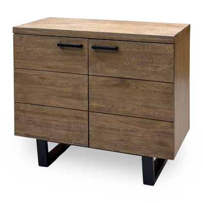 'Jupiter' Dark Oak Solid Oak 2 Door Sideboard
