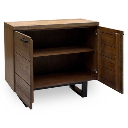 'Jupiter' Dark Oak Solid Oak 2 Door Sideboard