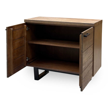 'Jupiter' Dark Oak Solid Oak 2 Door Sideboard