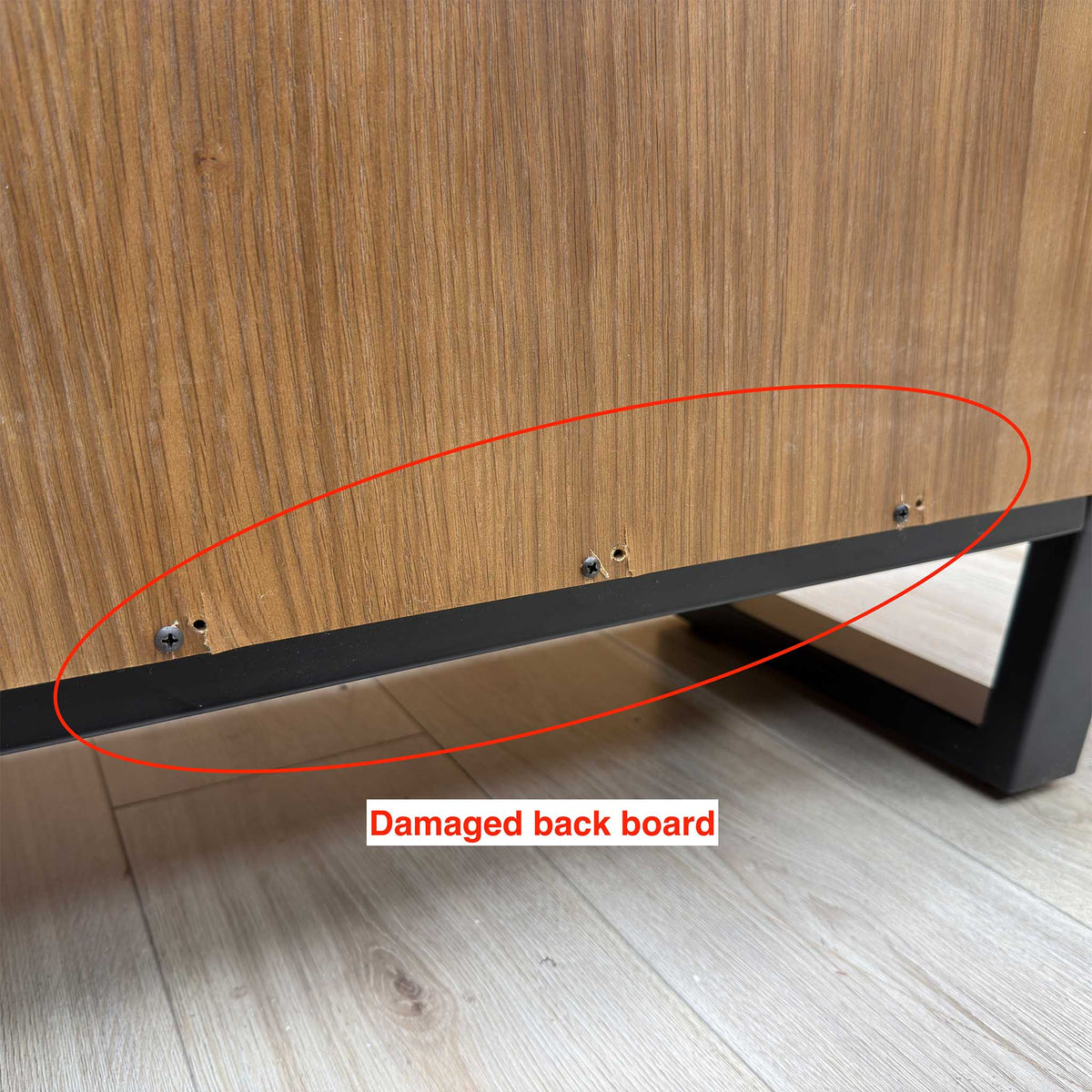 'Jupiter' Dark Oak Solid Oak 2 Door Sideboard