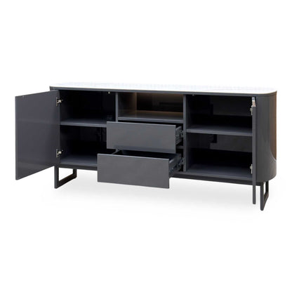 Carrera Ceramic Top 2 Door 2 Drawer Sideboard – view 4