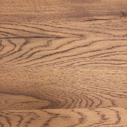 Bodahl ‘Njord’ 6 Old Bassano Solid Oak Raw Edge 240cm Dining Table with Wooden Star Base