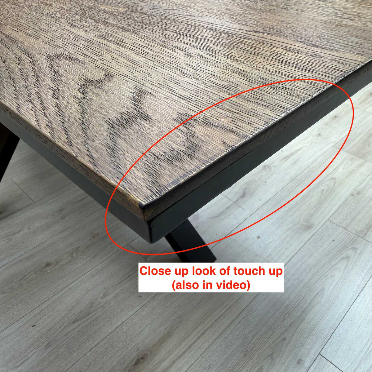 Jupiter’ Dark Oak 160cm Pop Up Extending Dining Table