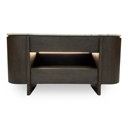 ‘Germain’ Marble Top 2 Door 3 Drawer Sideboard