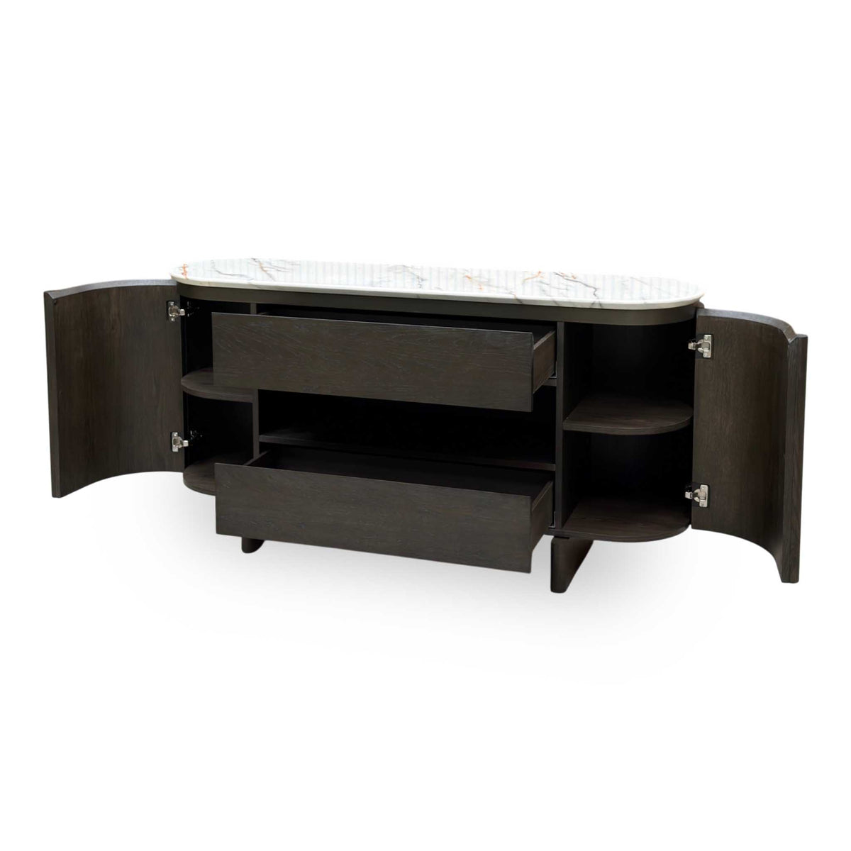 ‘Germain’ Marble Top 2 Door 3 Drawer Sideboard