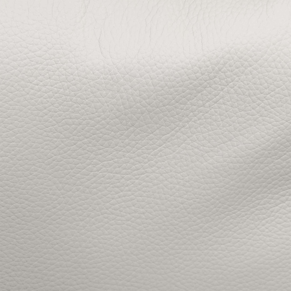 Close-up of the grained lead grey leather used on the Panache sofa set