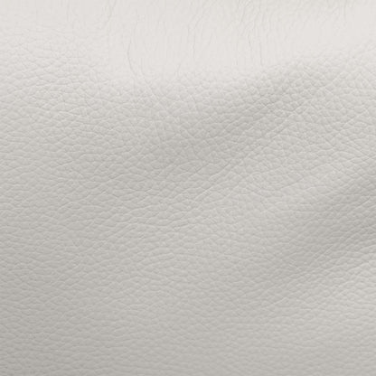 Close-up of the grained lead grey leather used on the Panache sofa set