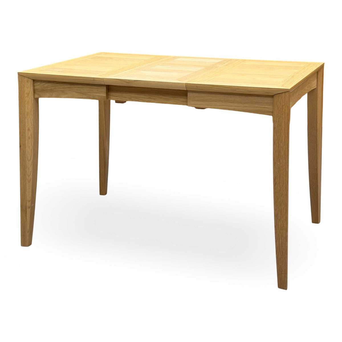 'Duplex’ Solid Oak Small Extending Dining Table