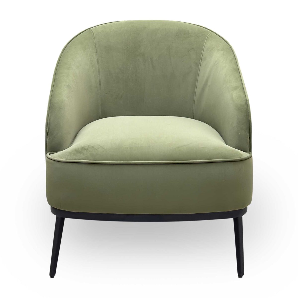 'Studio' Moss Green Fabric Accent Chair