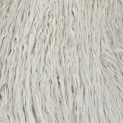 'Freyja’ Ivory Faux Fur Accent Chair