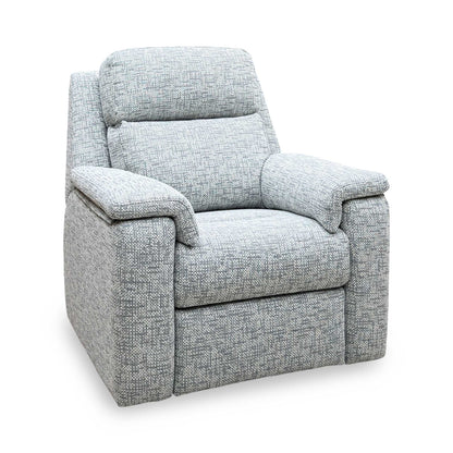 G Plan 'Thornbury' B030 Remco Light Grey Woven Fabric Chair