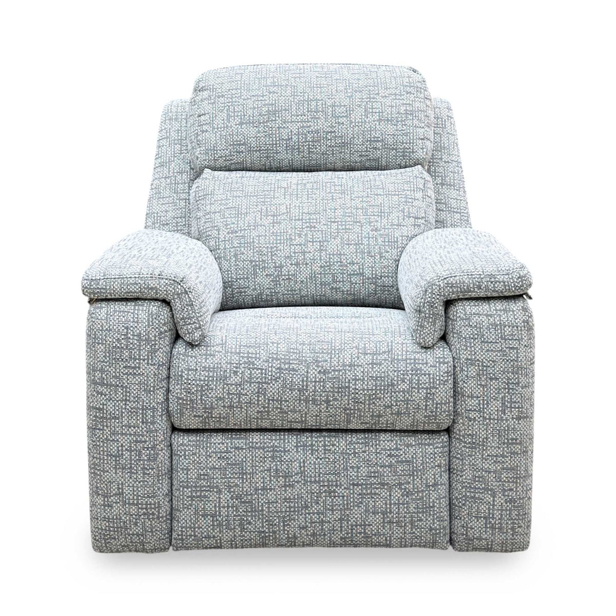 G Plan 'Thornbury' B030 Remco Light Grey Woven Fabric Chair