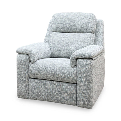 G Plan 'Thornbury' B030 Remco Light Grey Woven Fabric Chair
