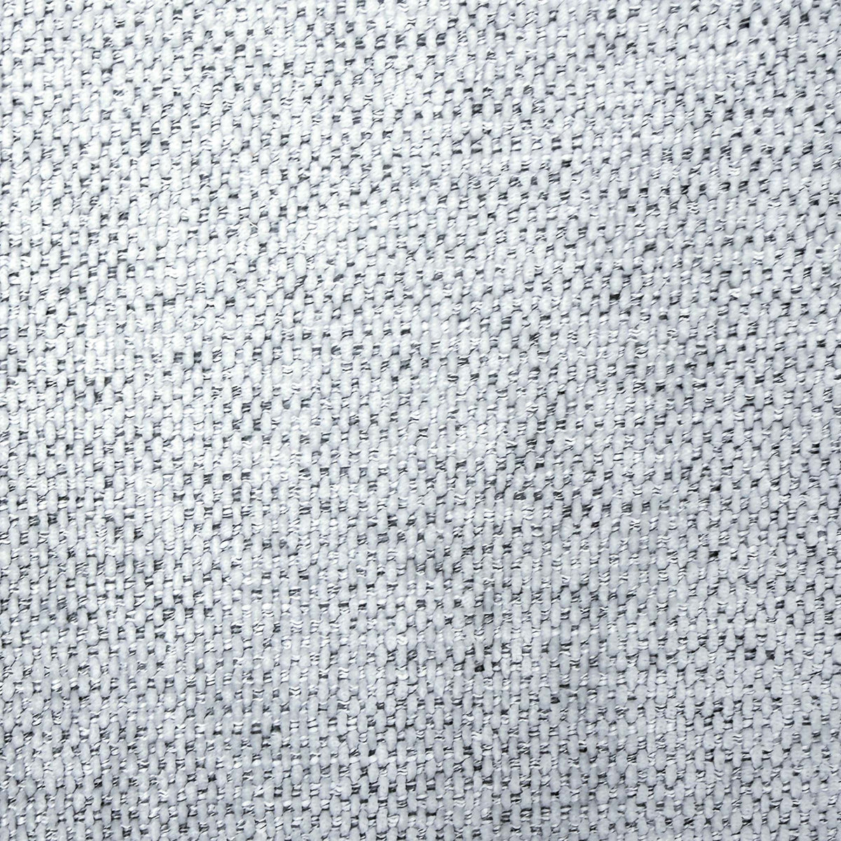 Close-up of the light grey woven fabric used on the Jose swivel dining chair seats