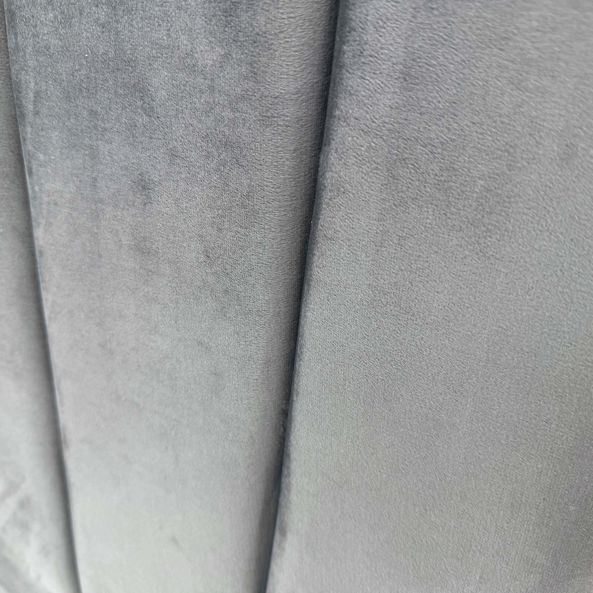 'Oscar' Grey Velvet Floor Standing Headboard with 2 Drawer Divan Bed Base - Single