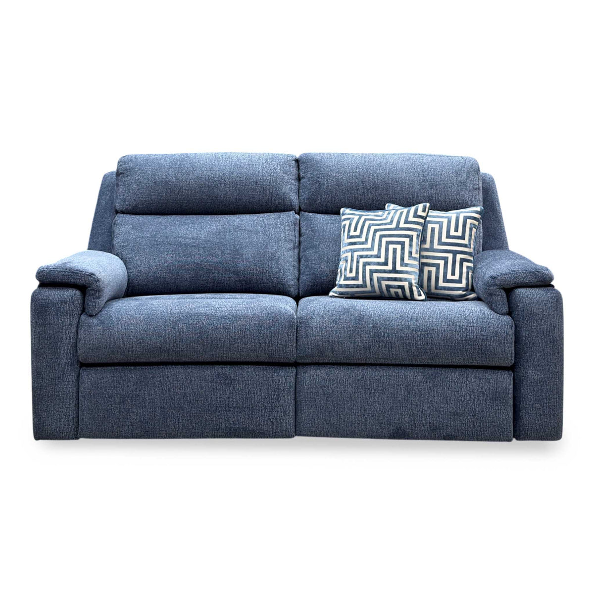 G Plan ‘Thornbury’ A223 Marim Denim Blue Fabric 3 Seater Sofa