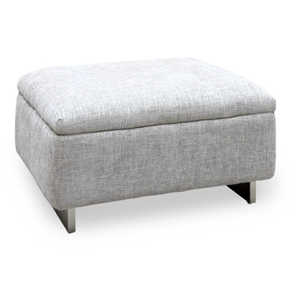 'Moet' 14445 Anivia Khaki Fabric Large Standard Footstool