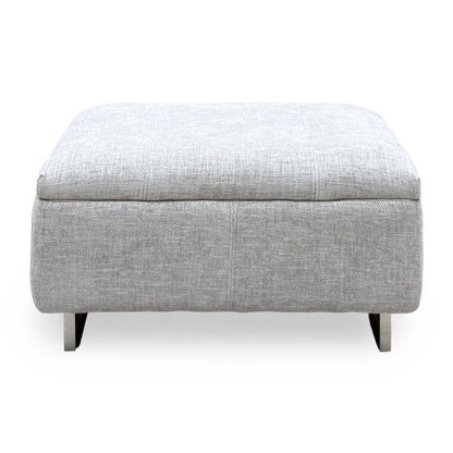 'Moet' 14445 Anivia Khaki Fabric Large Standard Footstool