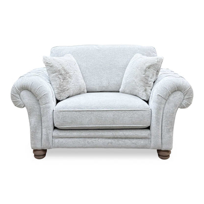 Ideal Home ‘Cotswold’ Burford Platinum Wo Ft Fabric Snuggler