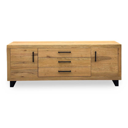 Bodahl 'Terra' 1 Oil Solid Oak Large 2 Door 3 Drawer Sideboard