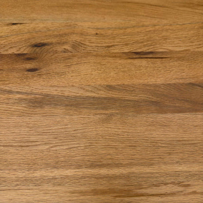 Bodahl ‘Njord’ 1 Oil Solid Oak Raw Edge 220cm Dining Table with Metal Star Base