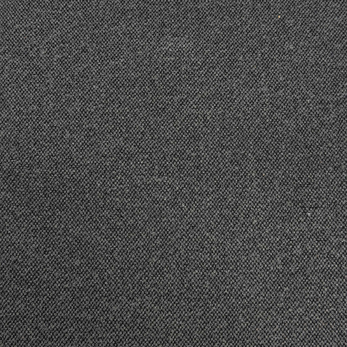 ‘Carrera' Dark Grey Fabric Pair of Swivel Dining Chairs