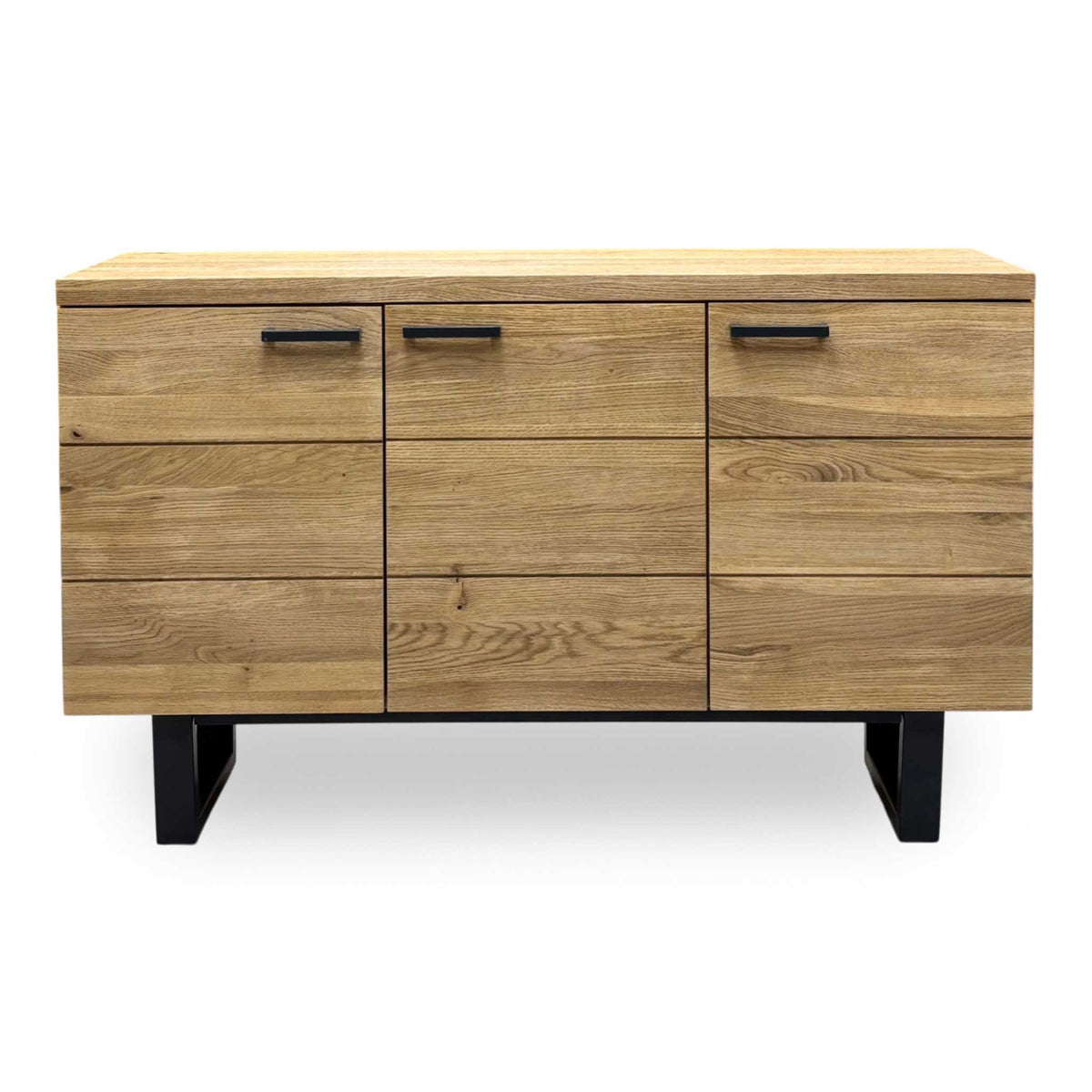 ‘Earth’ Light Oak Solid Oak Large 3 Door Sideboard