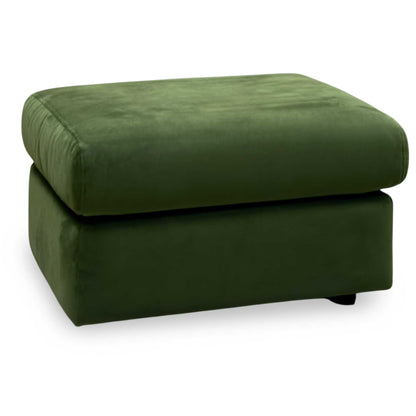 G Plan ‘Thornbury’ A902 Plush Vine Green Velvet Fabric Footstool