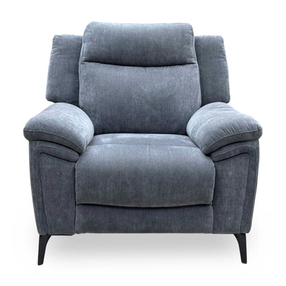 ‘Panache’ Manhattan Charcoal Grey Fabric Chair