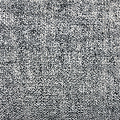 Close-up of the dove grey woven fabric used on the Hollywood power recliner media sofa