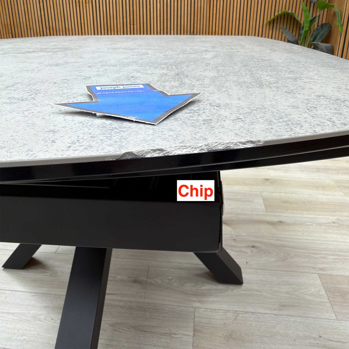 ‘Raul’ Silver Ceramic Top 160cm Swivel Extending Dining Table