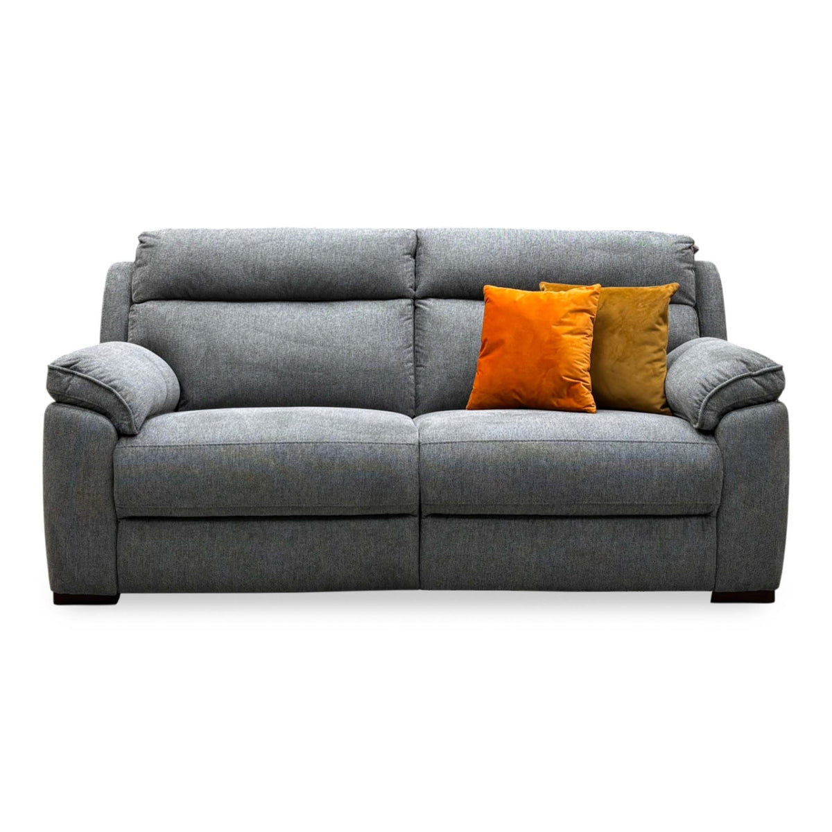 ‘Sander’ Grey Fabric 3 Seater Fabric Sofa