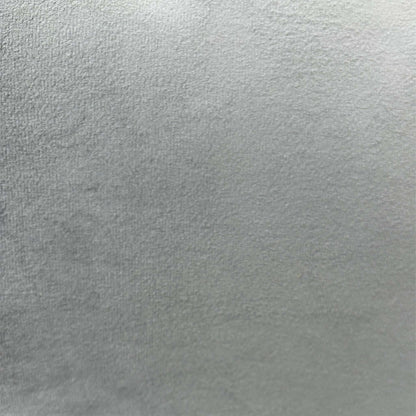 Close-up of the grey velvet fabric used on the Leila scatter back sofa set