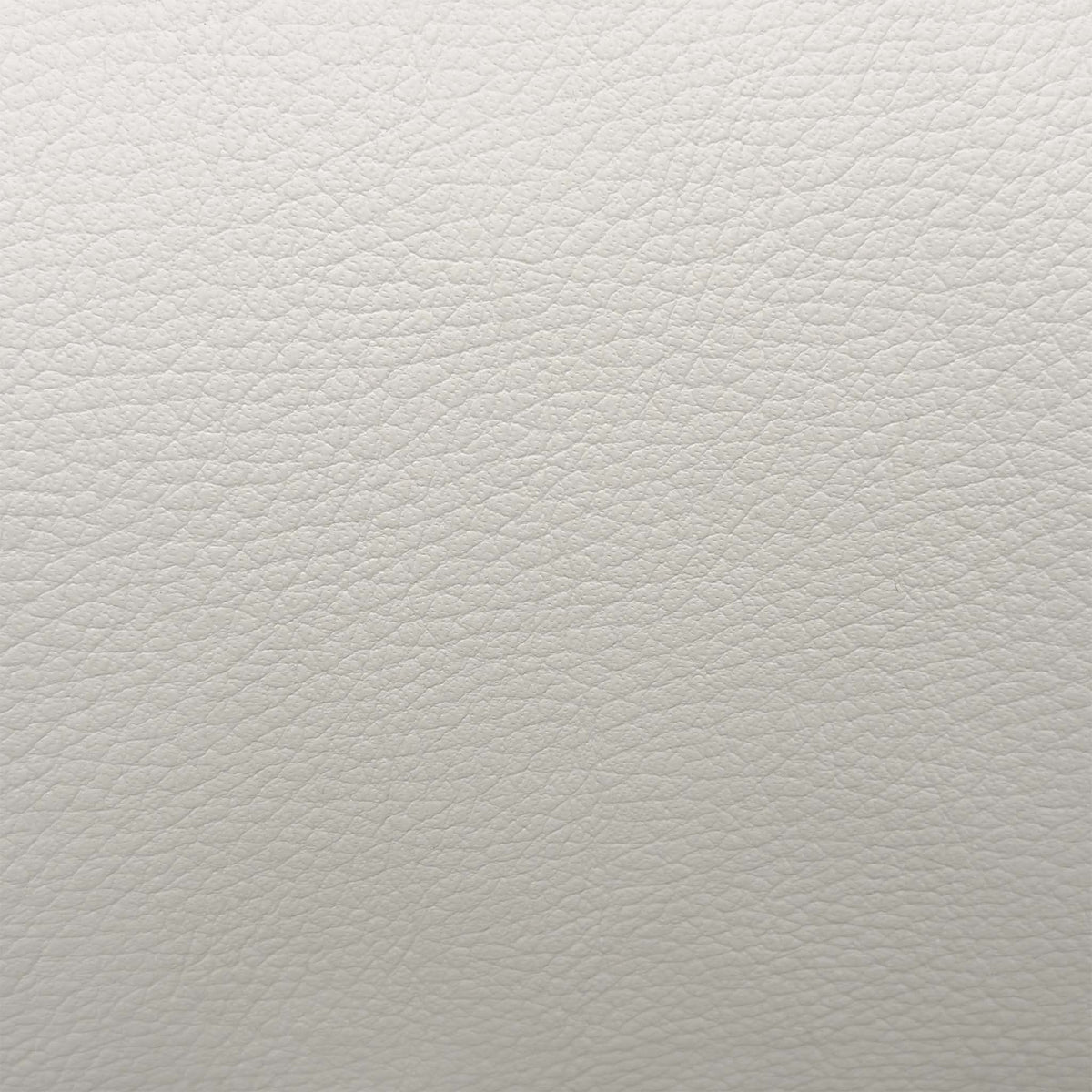 Close-up of the grey grained leather used on the Brady chaise sofa