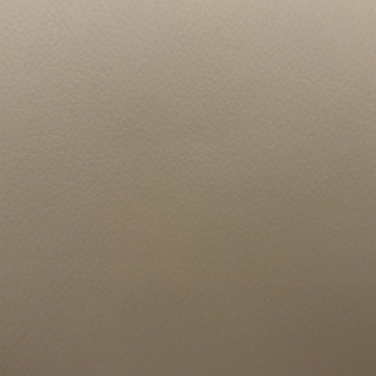 Close-up of the taupe grained leather used on the Edison power recliner sofa