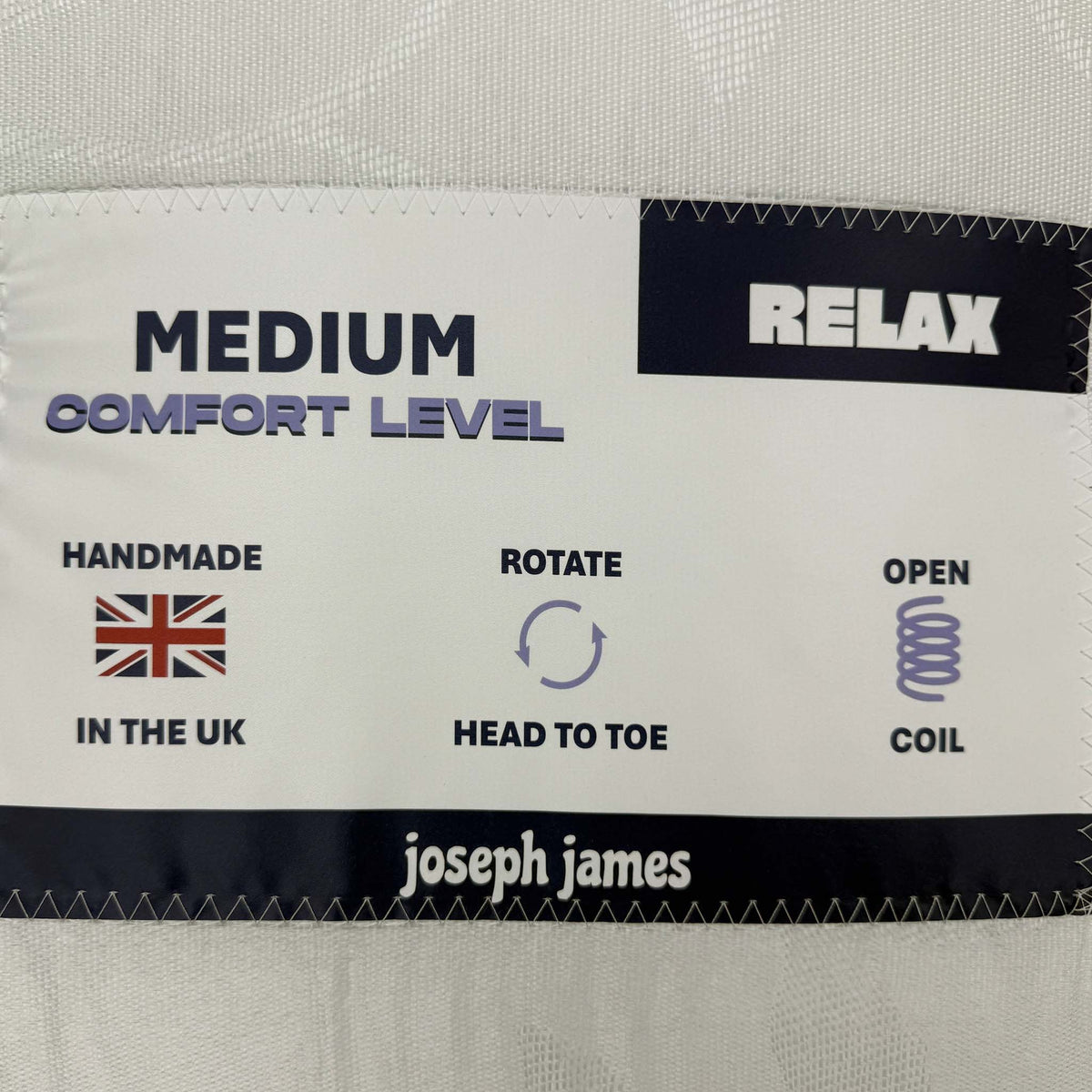 ‘Relax’ Open Coil 13.5G Mattress - Single