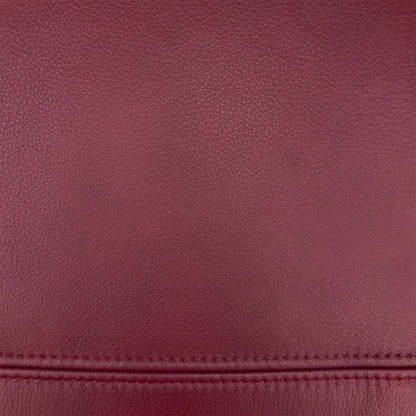 G Plan ‘Wren’ P214 Capri Claret Red Leather 2 Cushion 3 Seater Power Recliner Sofa with Power Headrests and Power Lumbar