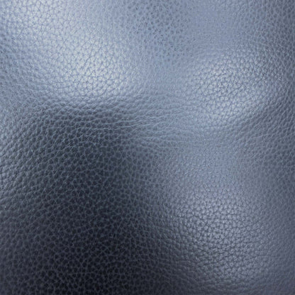 Close-up of the lavender grey grained leather used on the Jude 2 seater recliner
