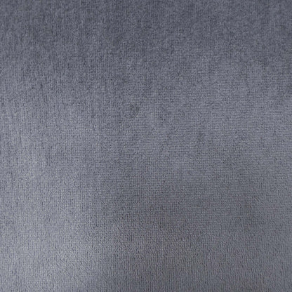 Close-up of the granite grey velvet fabric used on the Elphaba power recliner sofa set