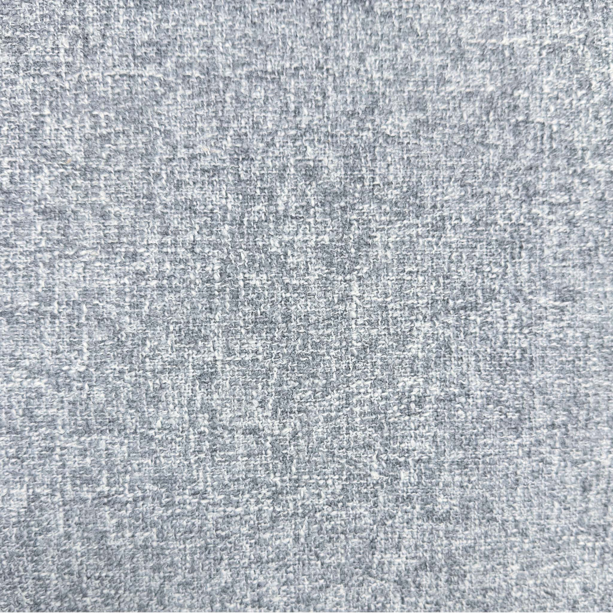 'Spencer' Light Grey Fabric Curved 4 Seater Sofa