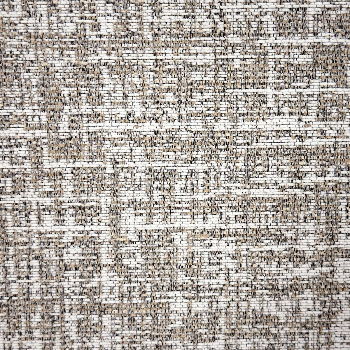 Close-up of the oatmeal textured weave fabric used on the G Plan Kingsbury recliner chair