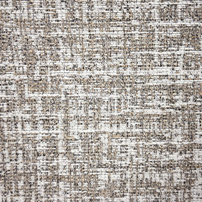 Close-up of the oatmeal textured weave fabric used on the G Plan Kingsbury recliner chair