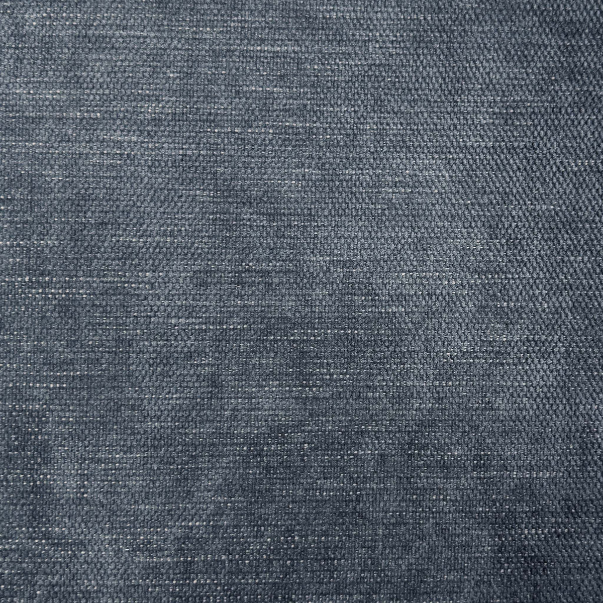 Close-up of the grey textured fabric seat used on the Raul anthracite faux leather swivel chairs