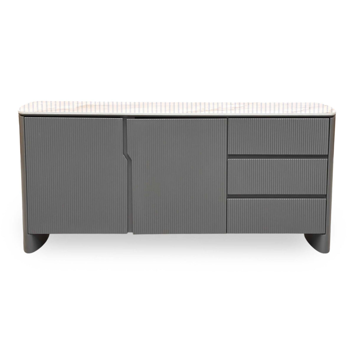 'Ivy' Ceramic Top 2 Door 3 Drawer Large Sideboard