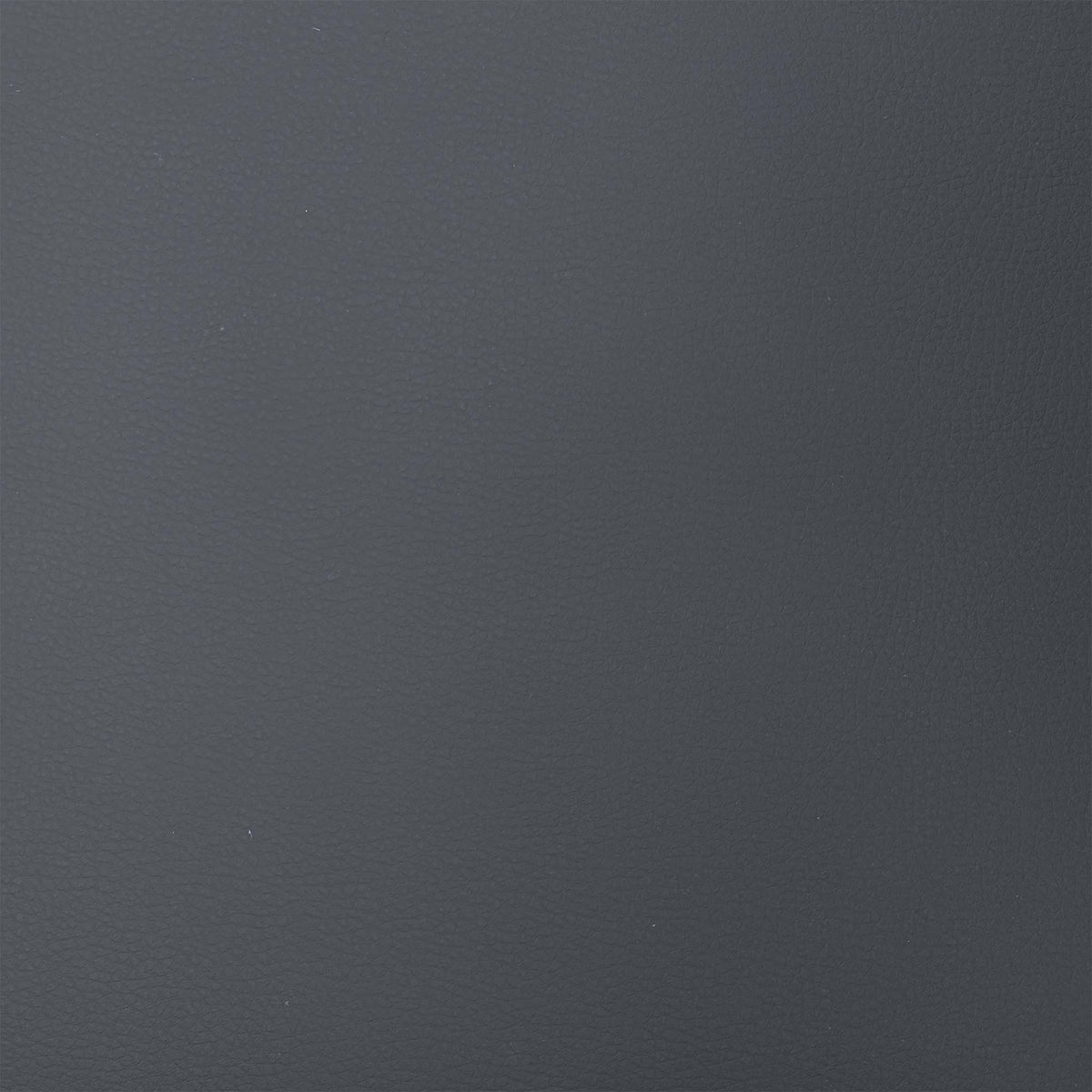 Close-up of the grey faux leather used on the Clio dining chairs